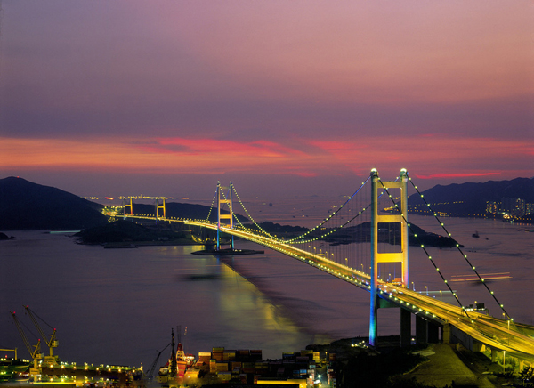 Tsing Ma Bridge Charming Scenery